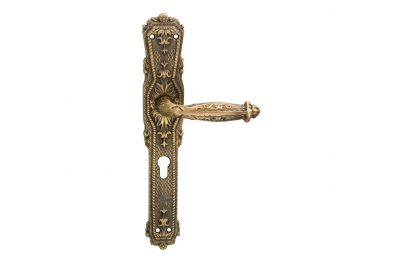 1070 Emerald Class Door Handle on Plate Frosio Bortolo Strange