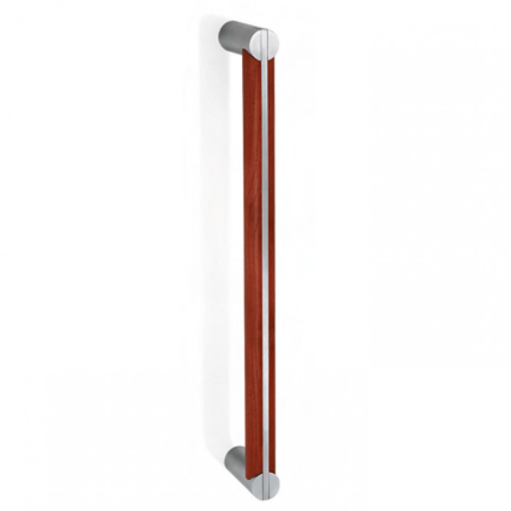 200.YOD.301 pba Pull Handle Wood and Stainless Steel AISI 316L