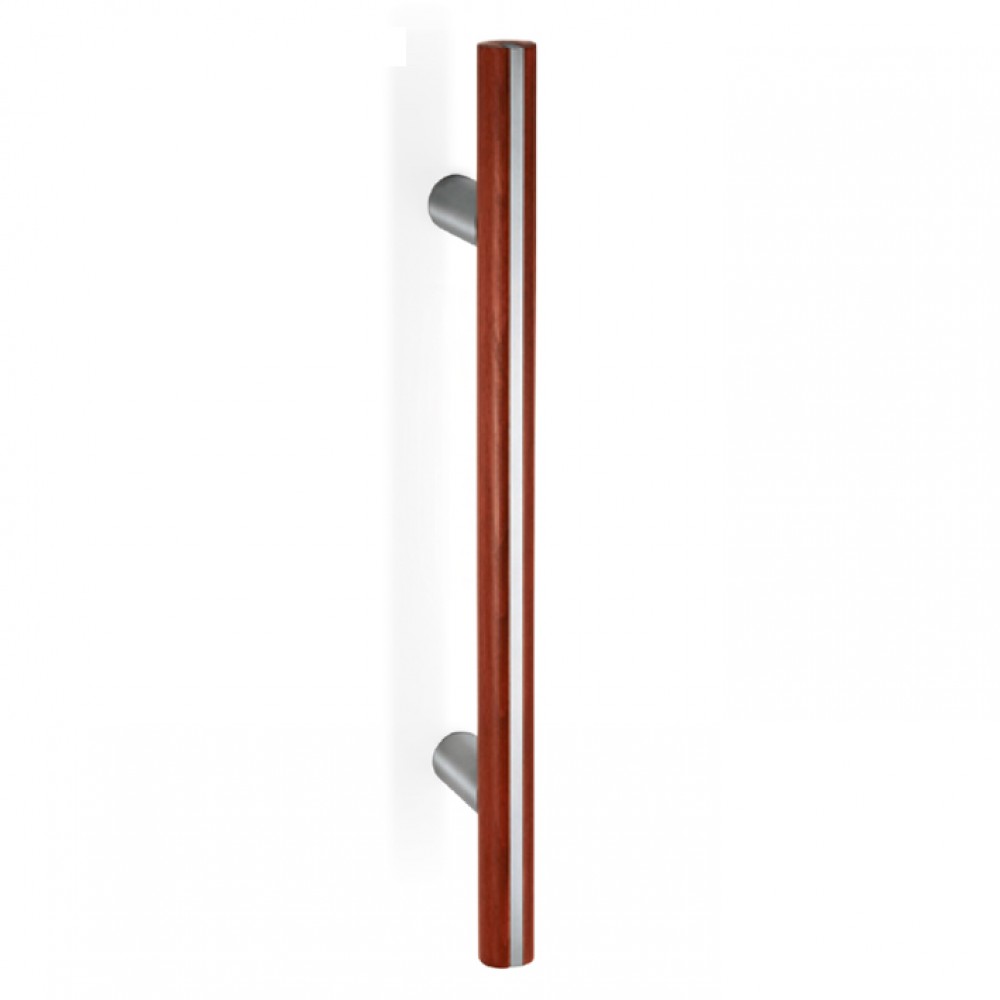 200.YOD.311 pba Pull Handle Wood and Stainless Steel AISI 316L