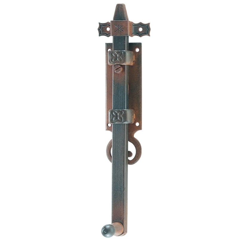 2117 Galbusera Horizontal Bolt Wrought Iron Different Size