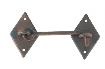 2132 Galbusera Cabin Hook Wrought Iron Different Size