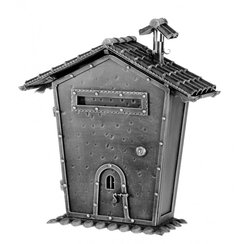 440 Galbusera Wall Mail Box Artistic Wrought Iron