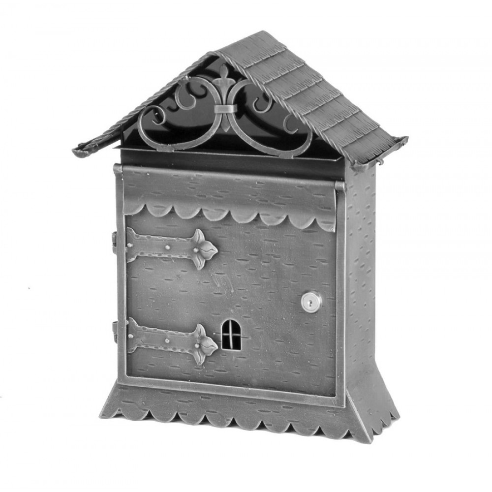 988 Galbusera Wall Mail Box Artistic Wrought Iron