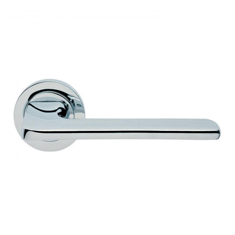 Blade Design Manital Polished Chrome Pair of Door Lever Handles