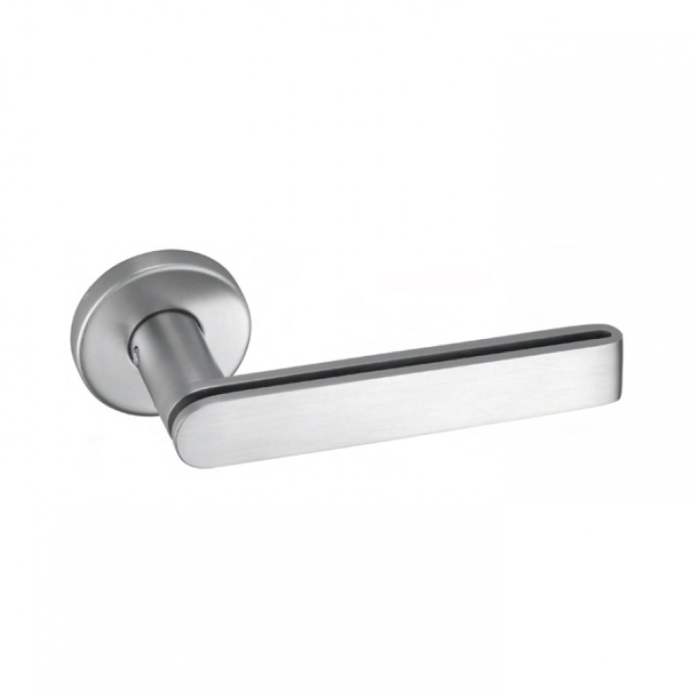 pba 2MM.015.00T8 Pair of Lever Handles in Stainless Steel AISI 316L