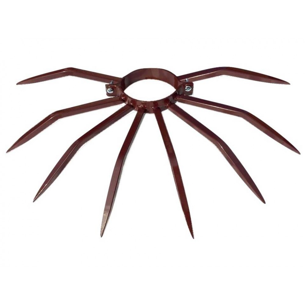 Theft Deterrent Diameter 100 mm Grimpo With Spikes to Install on Pipes and Gutters Against Thieves