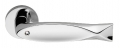 Fish Crystal Linea Calì Door Handle Polished Chrome
