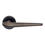 H416 Made in Italy Design Handle for Door on Rosetta by Valli & Valli