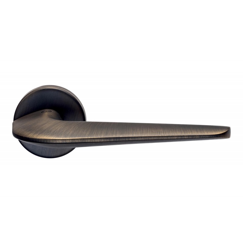 H416 Made in Italy Design Handle for Door on Rosetta by Valli & Valli