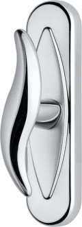 Cremonese Window Handle Delfino Linea Calì in Brass
