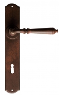 Moscow Galbusera Door Handle with Plate