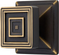 Opera Linea Calì Pull Knob with Rosette Vintage Neoclassical