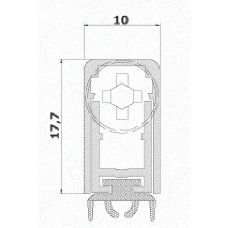 Draft Excluder for Doors Comaglio 920 Special Series Various Sizes