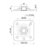Little Adjustable Plate Swing Gate Combiarialdo