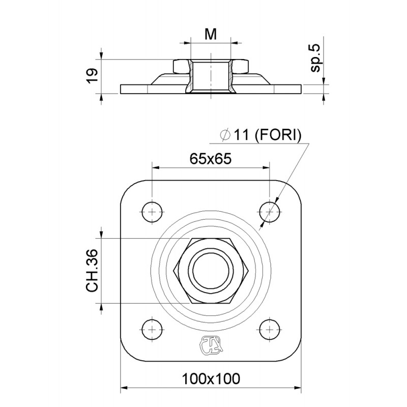 Little Adjustable Plate Swing Gate Combiarialdo
