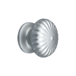 Fixed Decorated Knob in Anodized Aluminum Saguatti 161