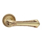 Sissi French Gold Door Handle on Rosette Linea Calì Vintage