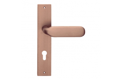 Eos Frosio Bortolo interior door handle in version with square rosette
