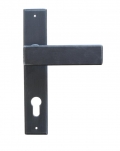 Stockholm Galbusera Door Handle with Plate